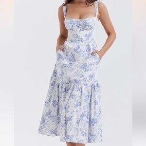 House of CB - Elia Midi Sundress (Size M, Plus Cup) - WORN ONCE! LIKE NEW!